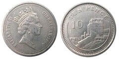 10 pence from Gibraltar