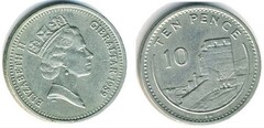 10 pence from Gibraltar