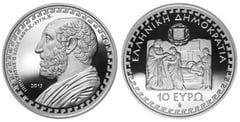10 euro (Hipócrates) from Greece