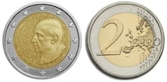 2 euro (120 Aniversario del Nacimiento de Dimitris Mitropoulos) from Greece