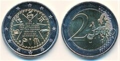 2 euro (150 Aniversario de la Unión de las Islas Jónicas a Grecia) from Greece