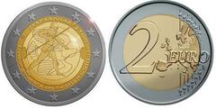 2 euro (2.500 Aniversario de la Batalla de Maratón) from Greece