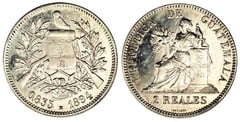2 reales from Guatemala