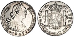 8 reales (Charles IV) from Guatemala