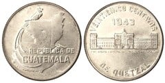 25 centavos from Guatemala