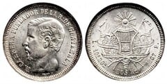 2 reales (Rafael Carrera) from Guatemala