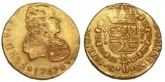 8 escudos (Fernando VI) from Guatemala