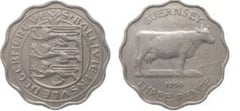 3 pence from Guernsey