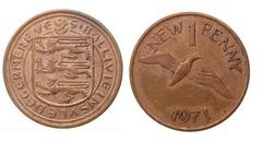 1 new penny from Guernsey
