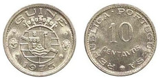 10 centavos (Portuguese Guinea) from Guinea-Bissau