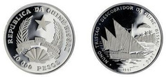2000 Pesos (Nuno Tristao Descubridor de Guinea Bissau) from Guinea-Bissau