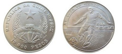 10 000 pesos (Copa del Mundo de 1994) from Guinea-Bissau