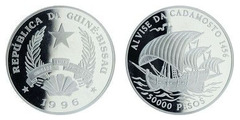 50 000 pesos (540 aniversario de Alvise da Cadamosto) from Guinea-Bissau