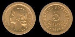 5 centavos (Portuguese Guinea) from Guinea-Bissau