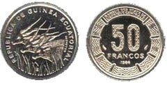 50 francos CFA from Equatorial Guinea
