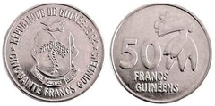 50 francs from Guinea