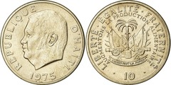 10 centimes from Haiti