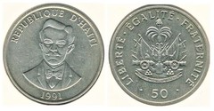 50 centimes from Haiti