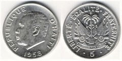 5 céntimos from Haiti