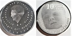 10 euro (Nacimiento de la Princesa Catharina-Amalia) from Netherlands 