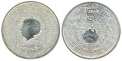 5 euro (400 Aniversario del Descubrimiento de Australia) from Netherlands 