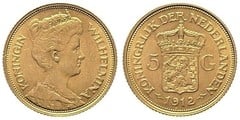 5 gulden from Netherlands 