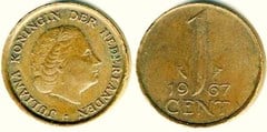 1 céntimo (Juliana) from Netherlands 