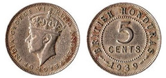5 cents from British Honduras