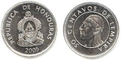 50 centavos from Honduras