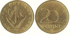20 forint from Hungary