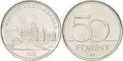 50 forint (50th Anniversary of the Hungarian Revolution) from Hungary
