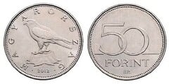 50 forint (Ave Halcón Sacre (Falco cherrug)) from Hungary