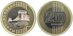 200 forint (Széchenyi Chain Bridge) from Hungary