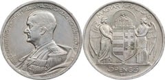 5 pengö (Admiral Miklos Horthy) from Hungary