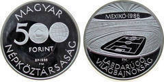 500 forint (13 Mexico 1986 Soccer World Cup) from Hungary