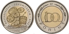 100 forint (Centro de visitantes y museo del dinero húngaro) from Hungary