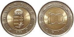 100 forint (Escudo de Armas) from Hungary