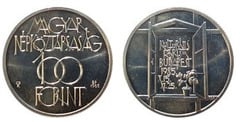 100 forint (Foro Cultural de Budapest) from Hungary