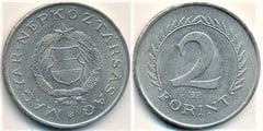 2 forint from Hungary