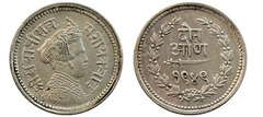 2 annas (Baroda) from India-Princely States