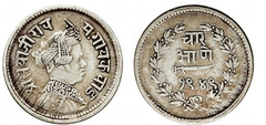 4 annas (Baroda) from India-Princely States