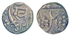 1/2 rupee ( Baroda) from India-Princely States