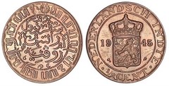 1/2 cent from Netherlands East Indies