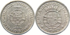 60 centavos from Portuguese India