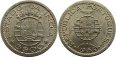 3 escudos from Portuguese India