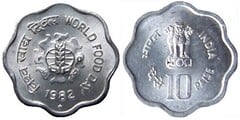 10 paise (FAO-World Food Day) from India