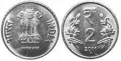 2 rupees from India