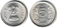 5 rupees from India