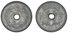 1/2 cent from French Indochina