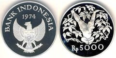 5.000 rupiah (Orangután) from Indonesia